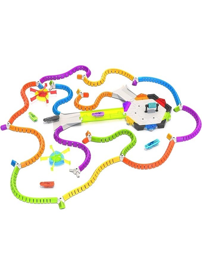 هيكس بج HEXBUG Flash Nano Land – مجموعة ملعب نانو المتحركة مع 3 روبوتات نانو وLED للأطفال 3 سنوات فأكثر - Image 3